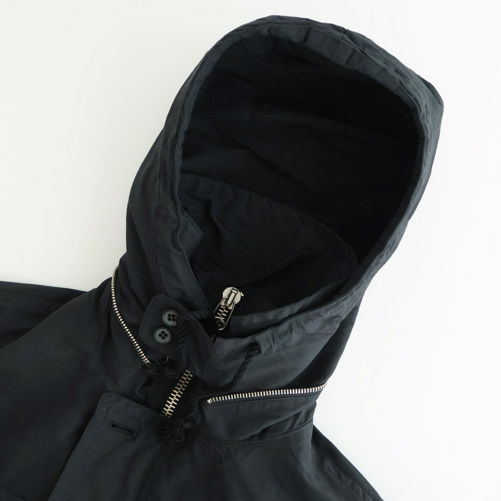 KATHARINE HAMNETT Recycle Polyester Half Coat #BLACK [YK25FW01128C-KH]