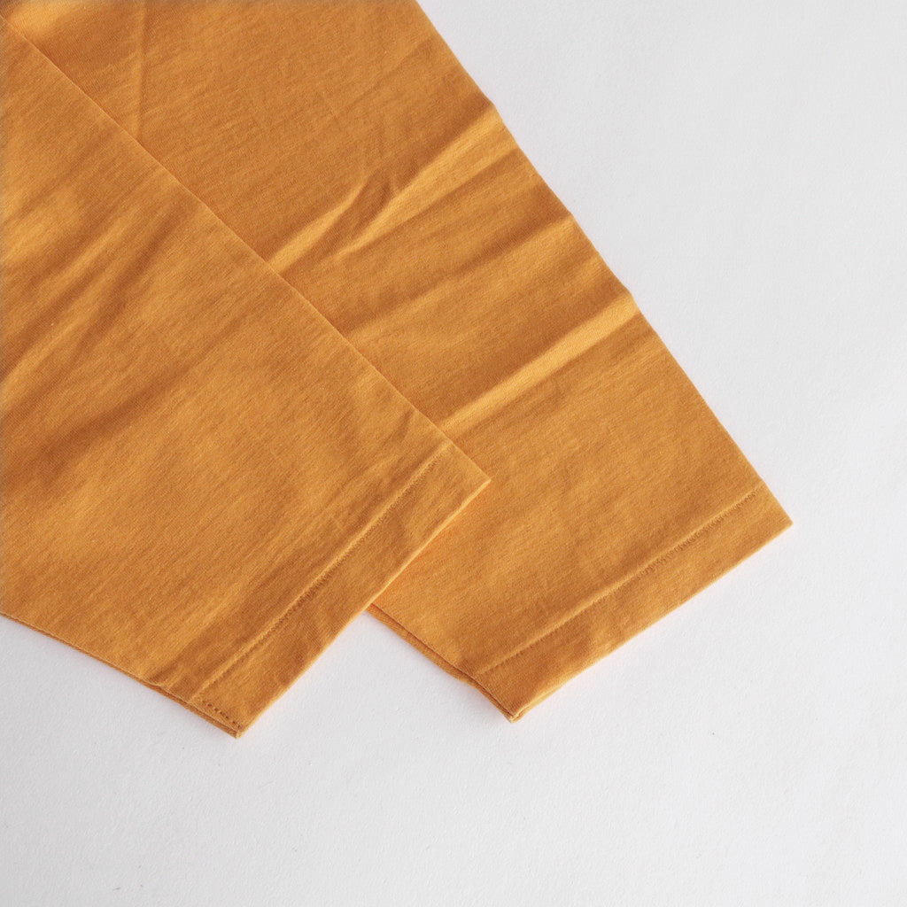 Raglan Sleeve Tee #WHITE×YELLOW [TP233-70035]