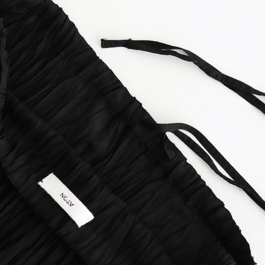 CATCH WASHER CUPRA CIRCULAR SKIRT #BLACK [SKAGGM0303]