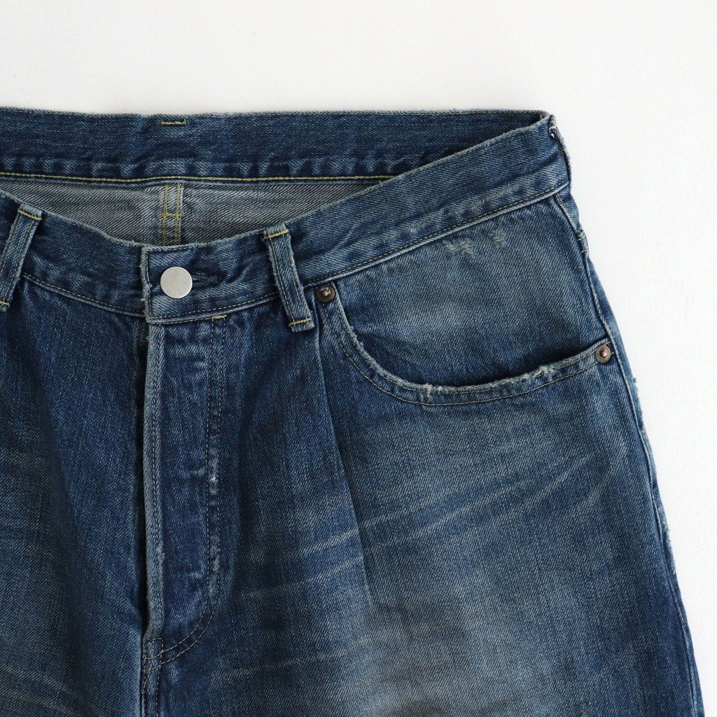 BAGGY DENIM SHORTS #INDIGO [ST.1238]