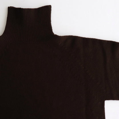 WG Turtle Neck #D.Brown [2403-017]