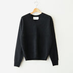 Woolcashmere Vneck Knit #BLK [12620508]