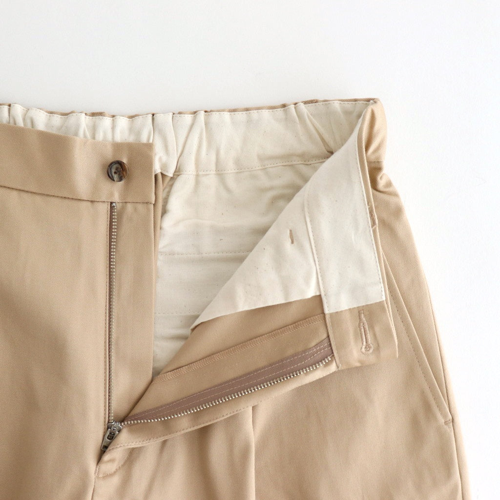 Westpoint Chino Wide Straight Trousers #BEIGE [GM253-40150B]