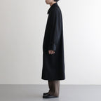 LIGHT WOOL MAX GABARDINE COAT #TOP BLACK [A26SC01MG]