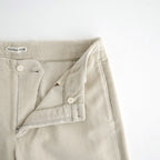 Cotton & Rayon Corduroy Pants #Off-White [OFH011PT11]
