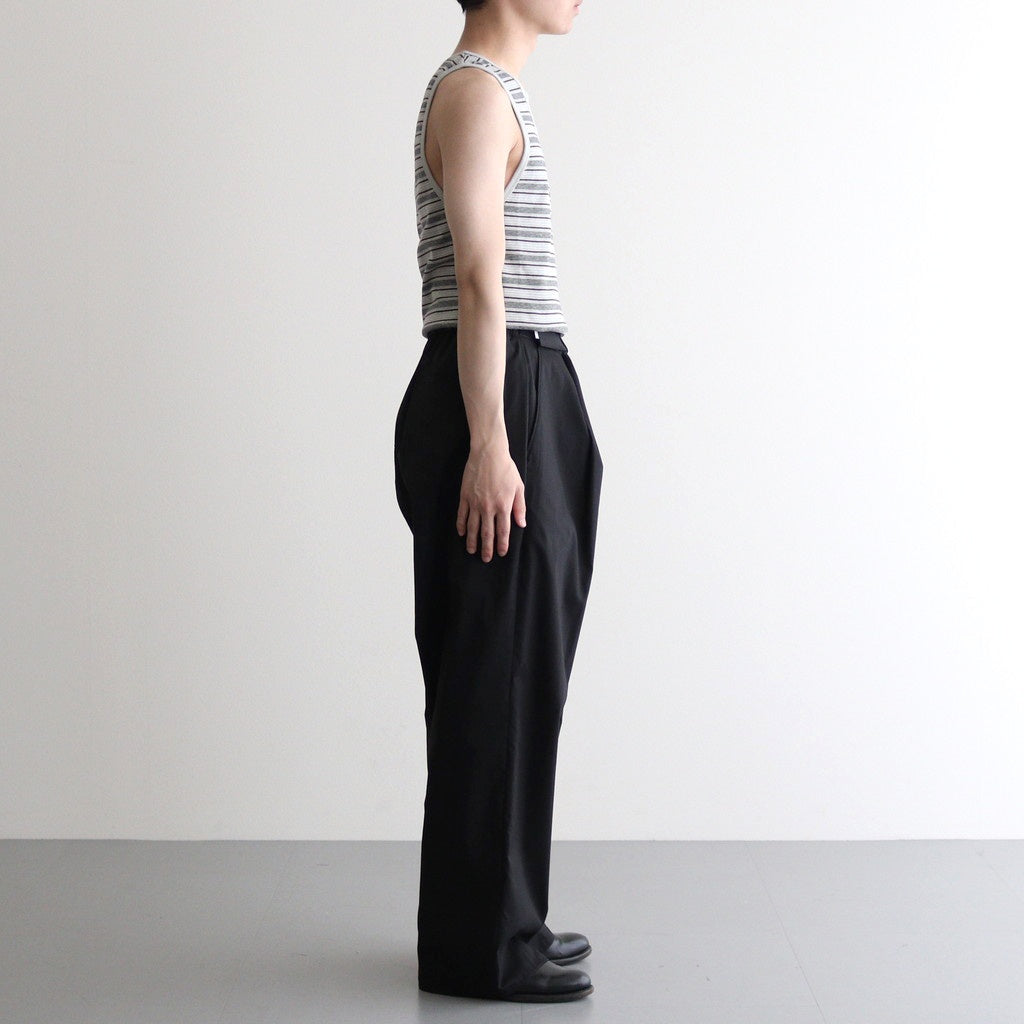 STRIPE TIGHT TANK TOP #SMOKE BLUE [2541000903] – ciacura