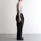 STRIPE TIGHT TANK TOP #SMOKE BLUE [2541000903]