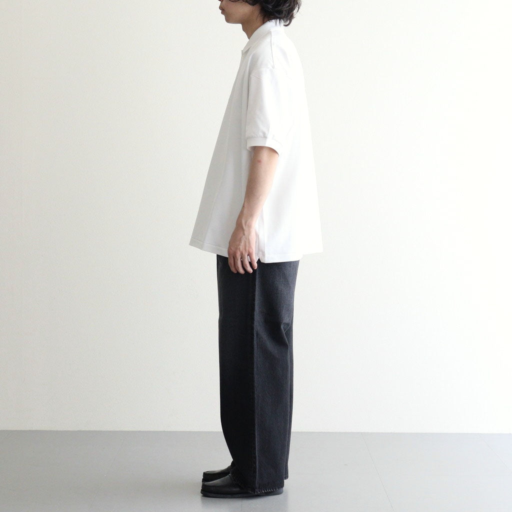 DRY PIQUE JERSEY S/S POLO #WHITE [FSC263-70036]