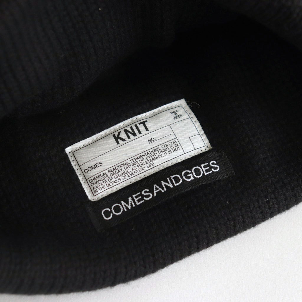YALE KNIT #BLACK [NO.25050]