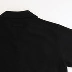 EXTRA FINE WOOL KNIT SKIPPER LS #BLACK [ST.1136]