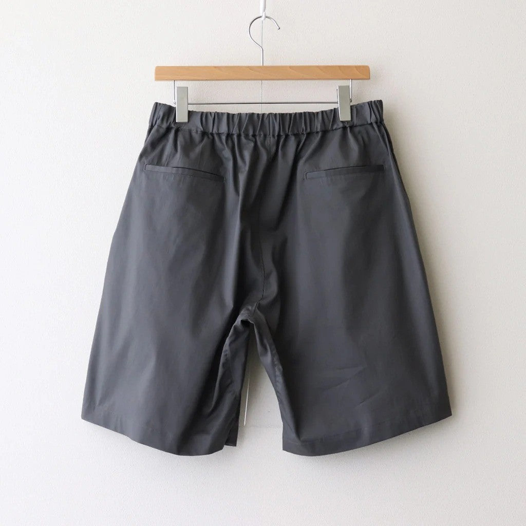 Solotex Twill Wide Chef Shorts #GRAY [GM261-40164B] - ciacura 三重