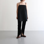 Velour Slit Leggings #BLK [12520707]