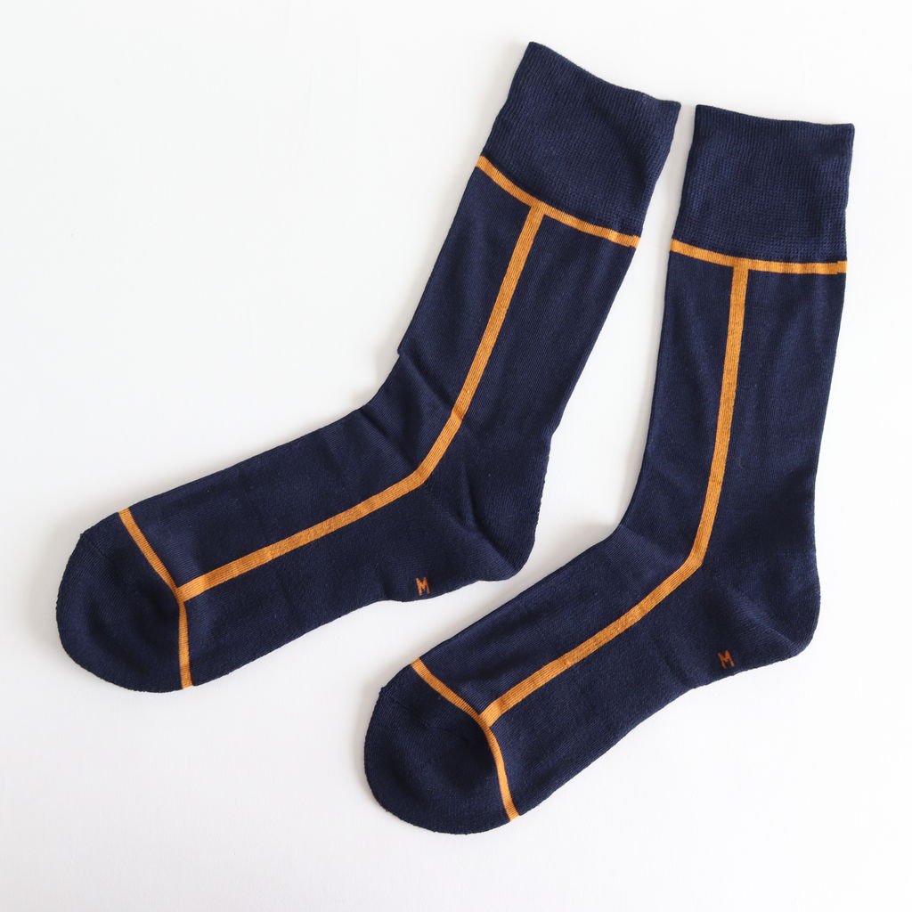 LINE #NAVY/MUSTARD [CH-002]