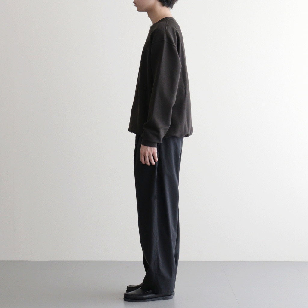 Plain Sweatshirt #Charcoal [OFH010PO41]