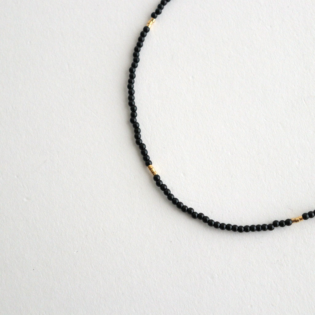 Thin Beads Choker #BLK [12610904] - ciacura 三重県四日市市の