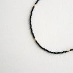 Thin Beads Choker #BLK [12610904]