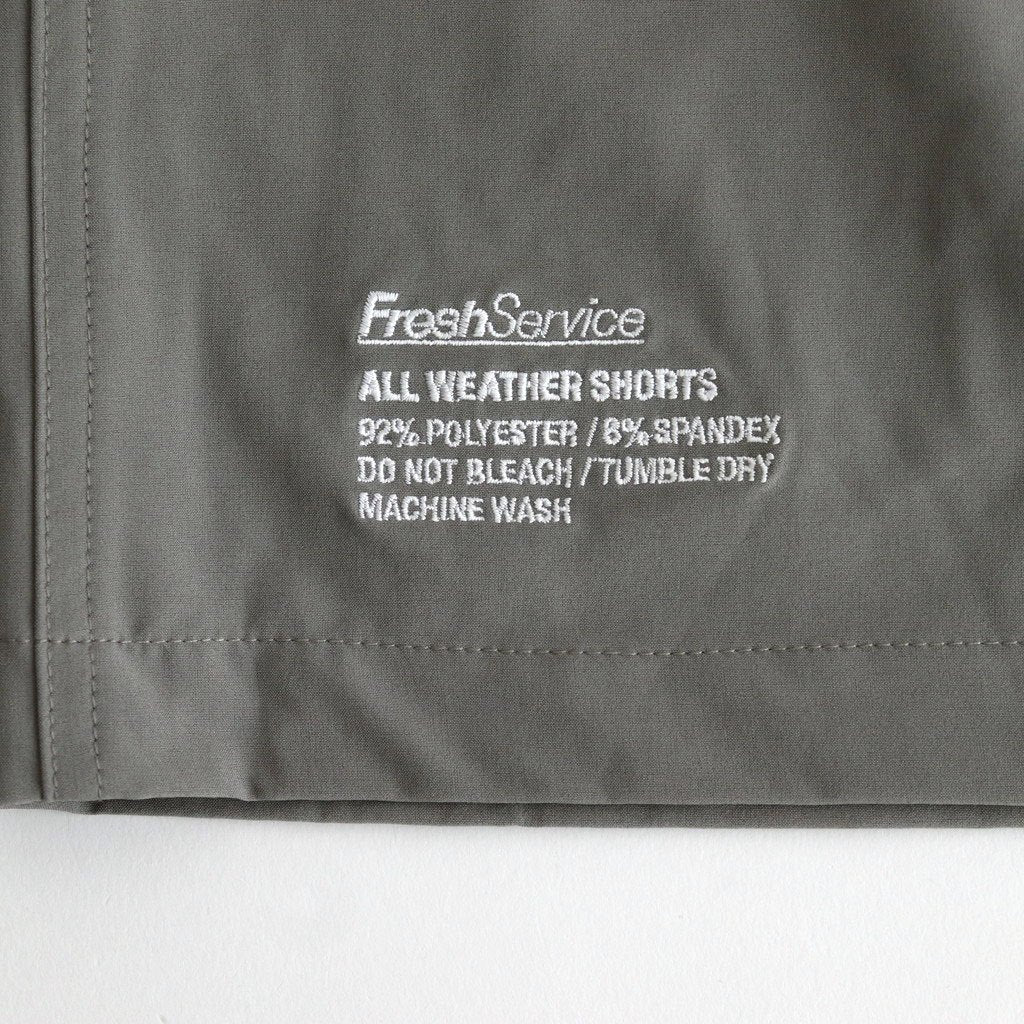 ALL WEATHER SHORTS #GRAY [FSP251-90035B]