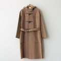 BROKEN DUFFLE COAT #BEIGE [YK23FW0520C]