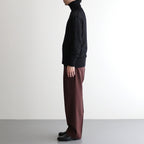 WASHI RAYON SHEER DRIVERS KNIT #BLACK [YK25SS0962S]