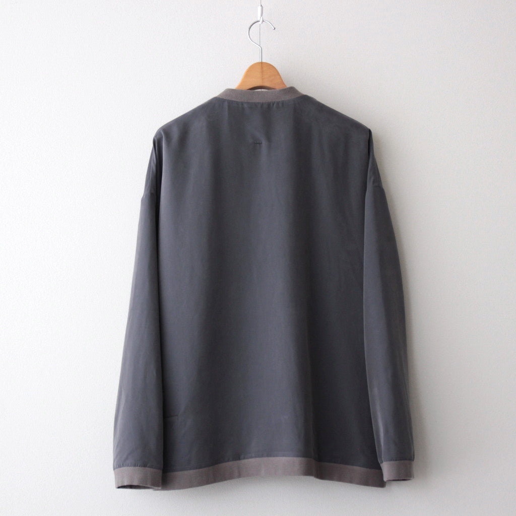 Light shirt cardigan-P #SUMI [D224-T782-P]