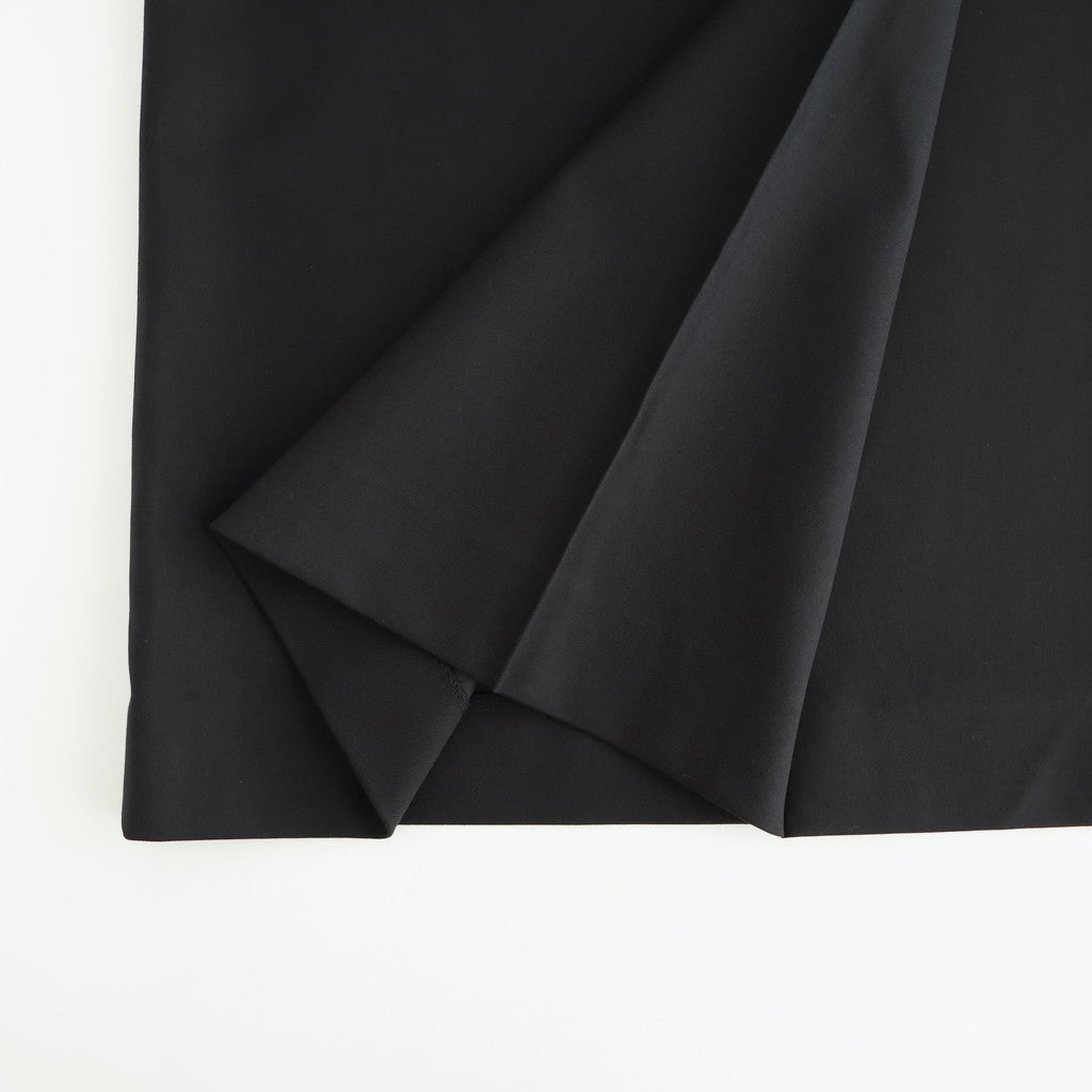 Twill Wrap Skirt #BLK [12520802]