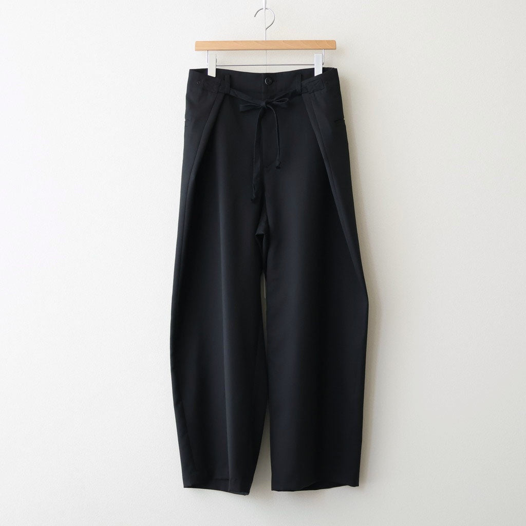 よそいきフォールドワイドPT #DARK BROWN [D126-P157] - ciacura 三重