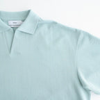 Cotton Pique Jersey S/S Skipper Polo #SMOKE BLUE [GU261-70416]