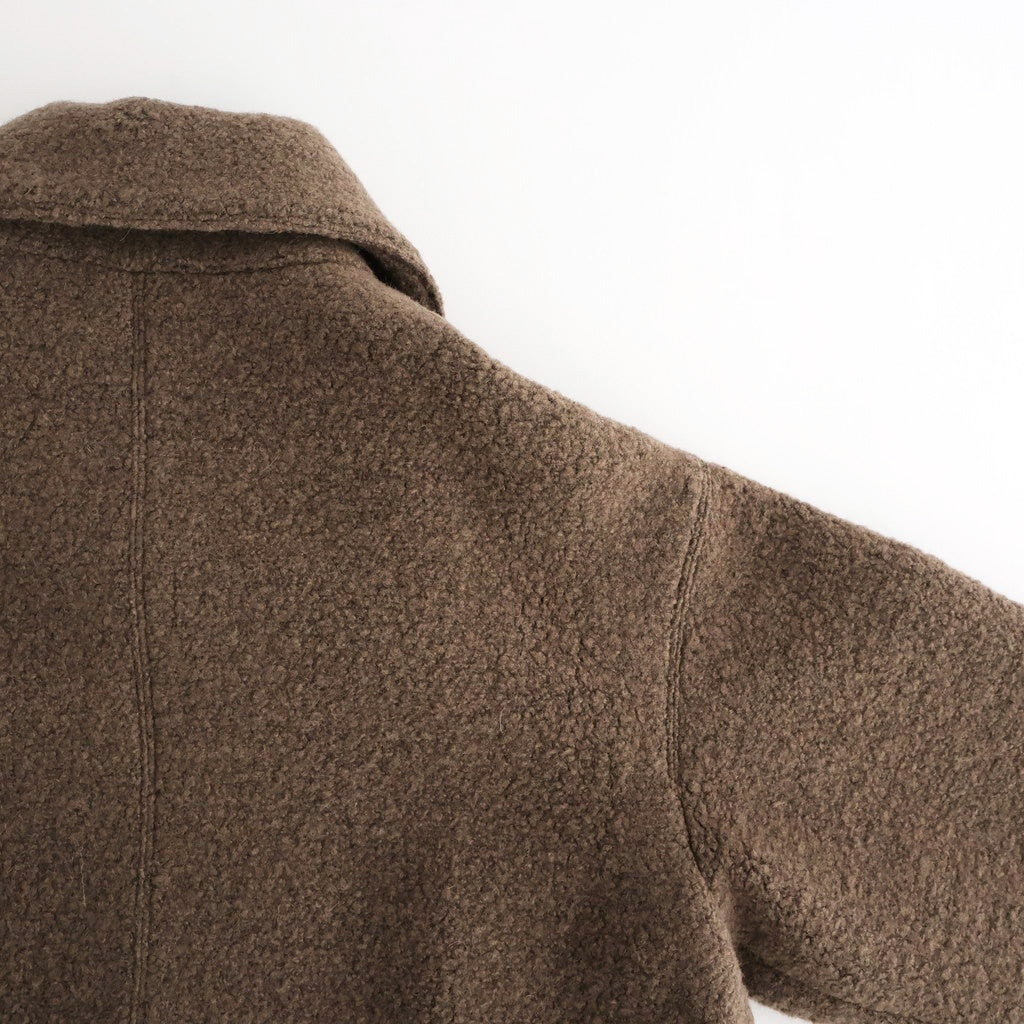 Standcollar Boucle Jacket #G/BEG [12520002]