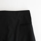 よそいきフォールドワイドPT #BLACK [D126-P157]