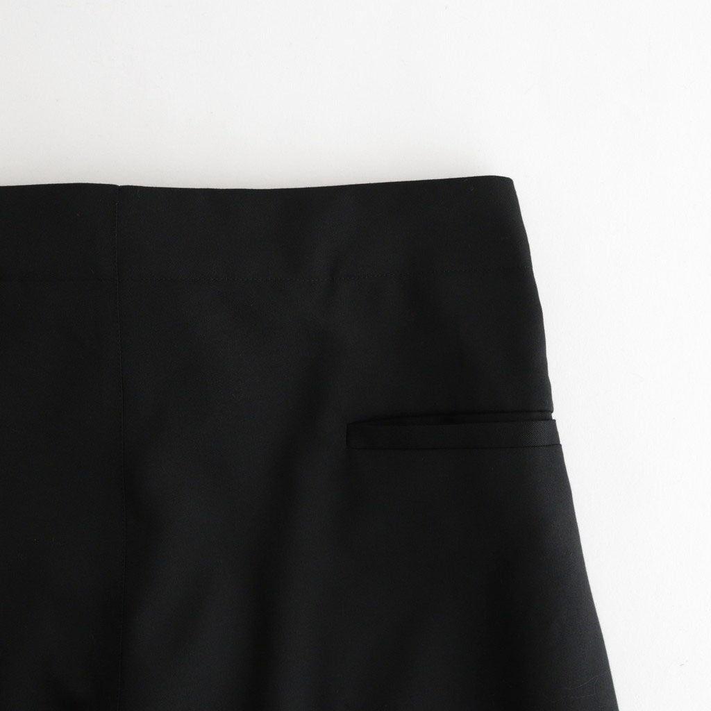 よそいきフォールドワイドPT #BLACK [D126-P157]