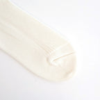 COTTON LOW GAUGE SOCKS #WHITE [A26SS03SX-W]