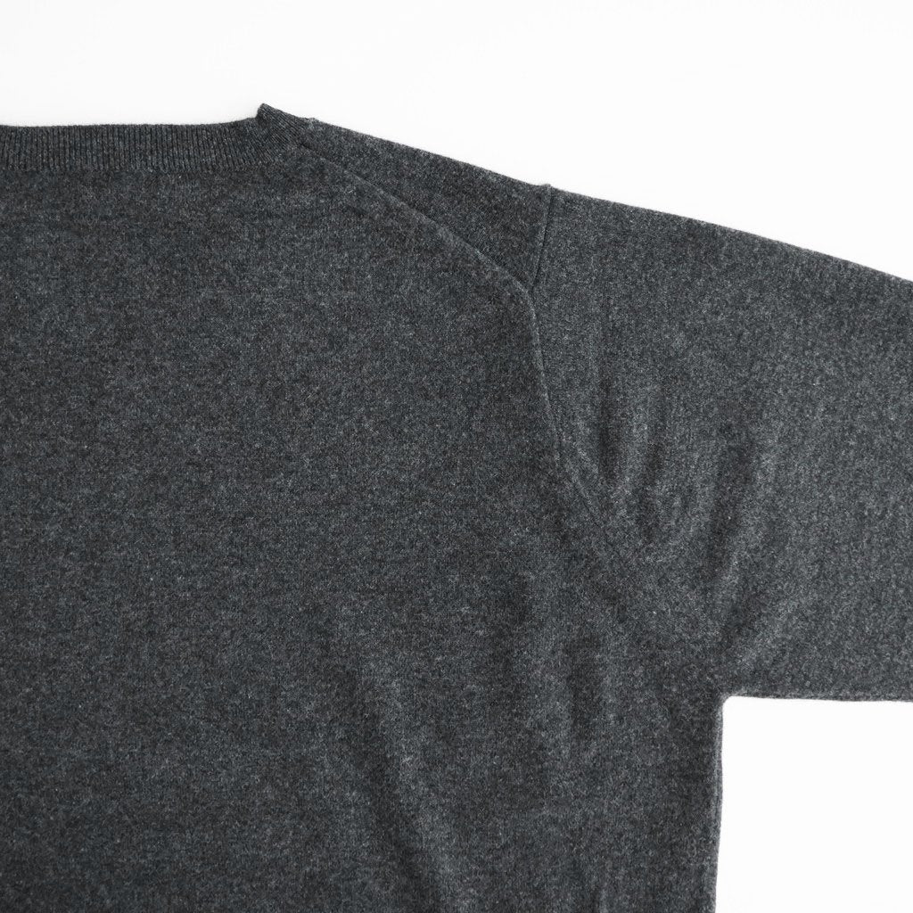 L/S V Neck #BLACK [2603-009]