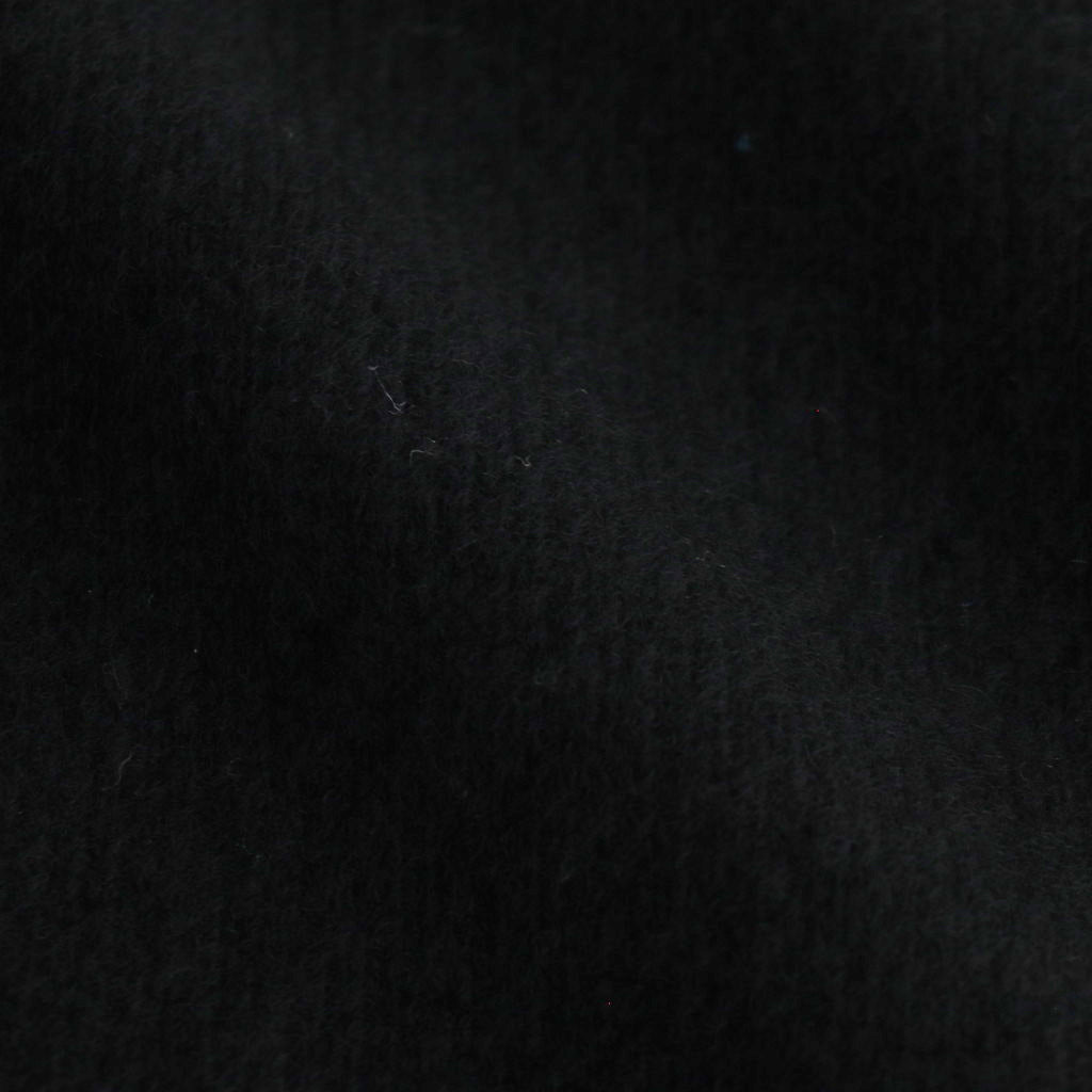 HALF ZIP PULLOVER SWEATER #BLACK [YK24FW0833S]