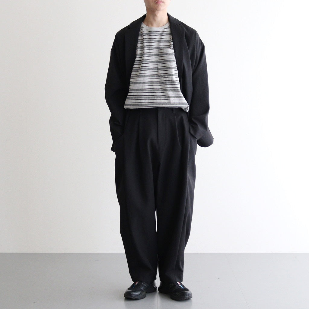 男性モデル(ハラ):172cm 58kg 着用サイズ：1