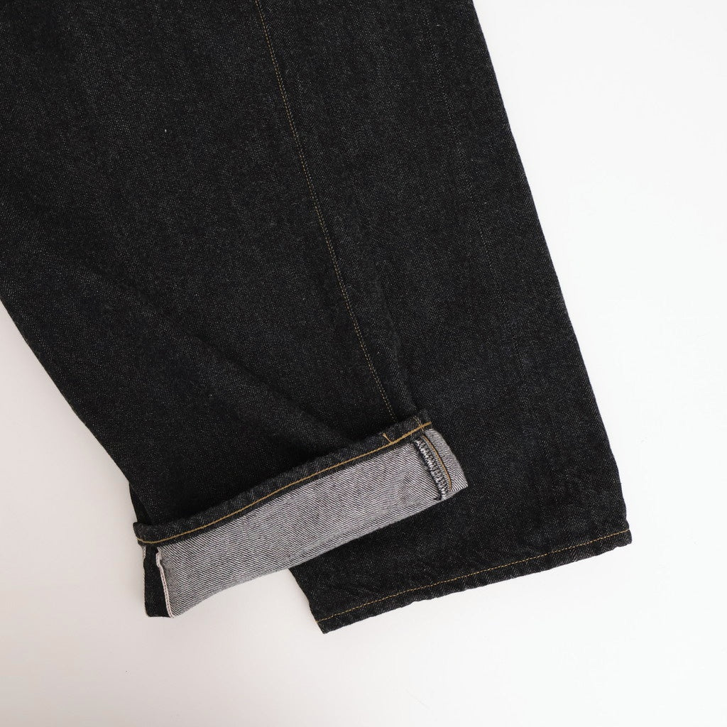 DENIM PANTS - WIDE STRAIGHT #black [11-13B]