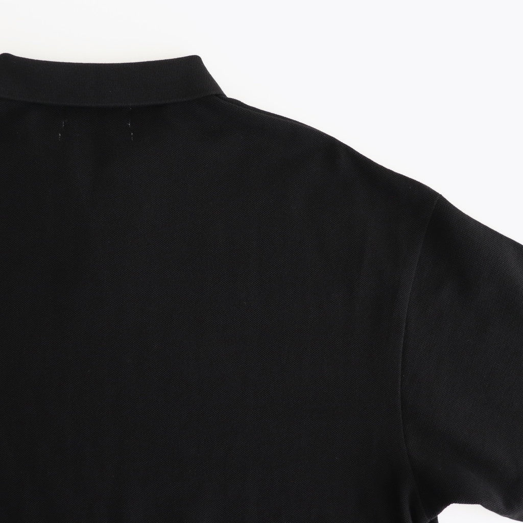 Cotton Pique Jersey S/S Skipper Polo #BLACK [GU251-70057]