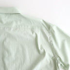WASHED FINX TWILL SHIRT #LIGHT KHAKI [A25AS01TN]