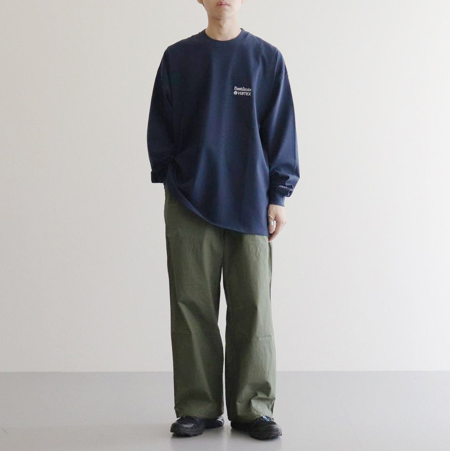 VIBTEX for FreshService L/S CREW NECK TEE #NAVY [FSC244-70177B]