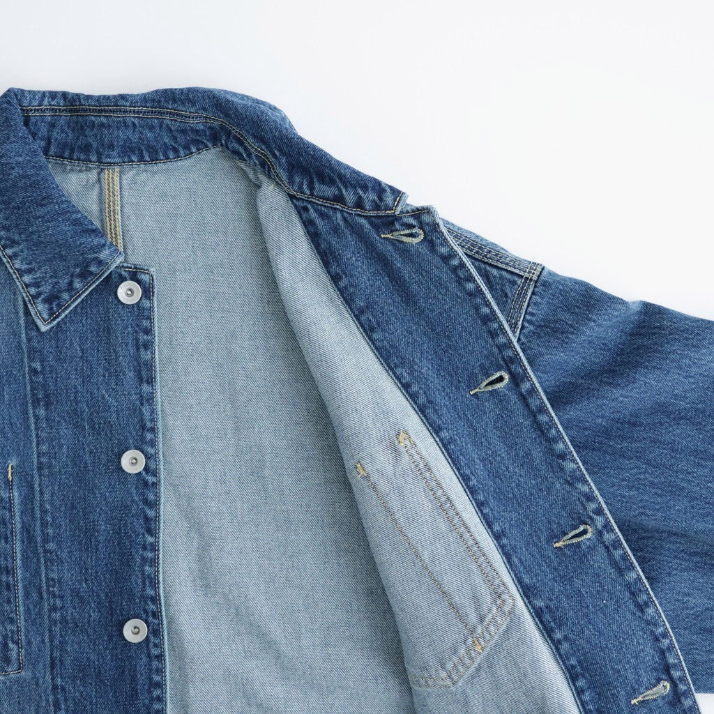 CORPORATE DENIM ENGINEER JACKET #DARK WASH [FSC263-30152FB]