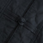 NCHRJK - ポリエステル&レーヨン・クリア ツイル・キルト チャイナジャケット #95 Black [SN_NC0401JK]