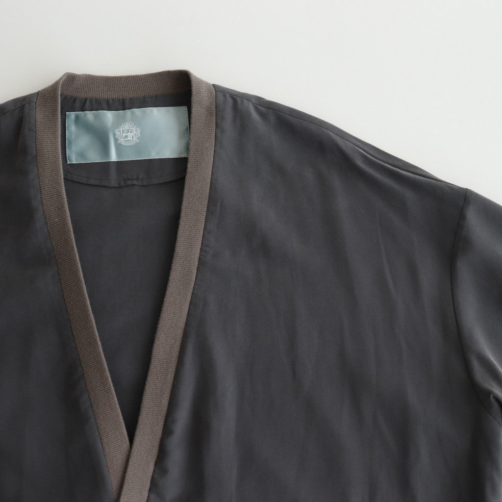 ライトシャツカーディガン-P #SUMI [D224-T782-P]