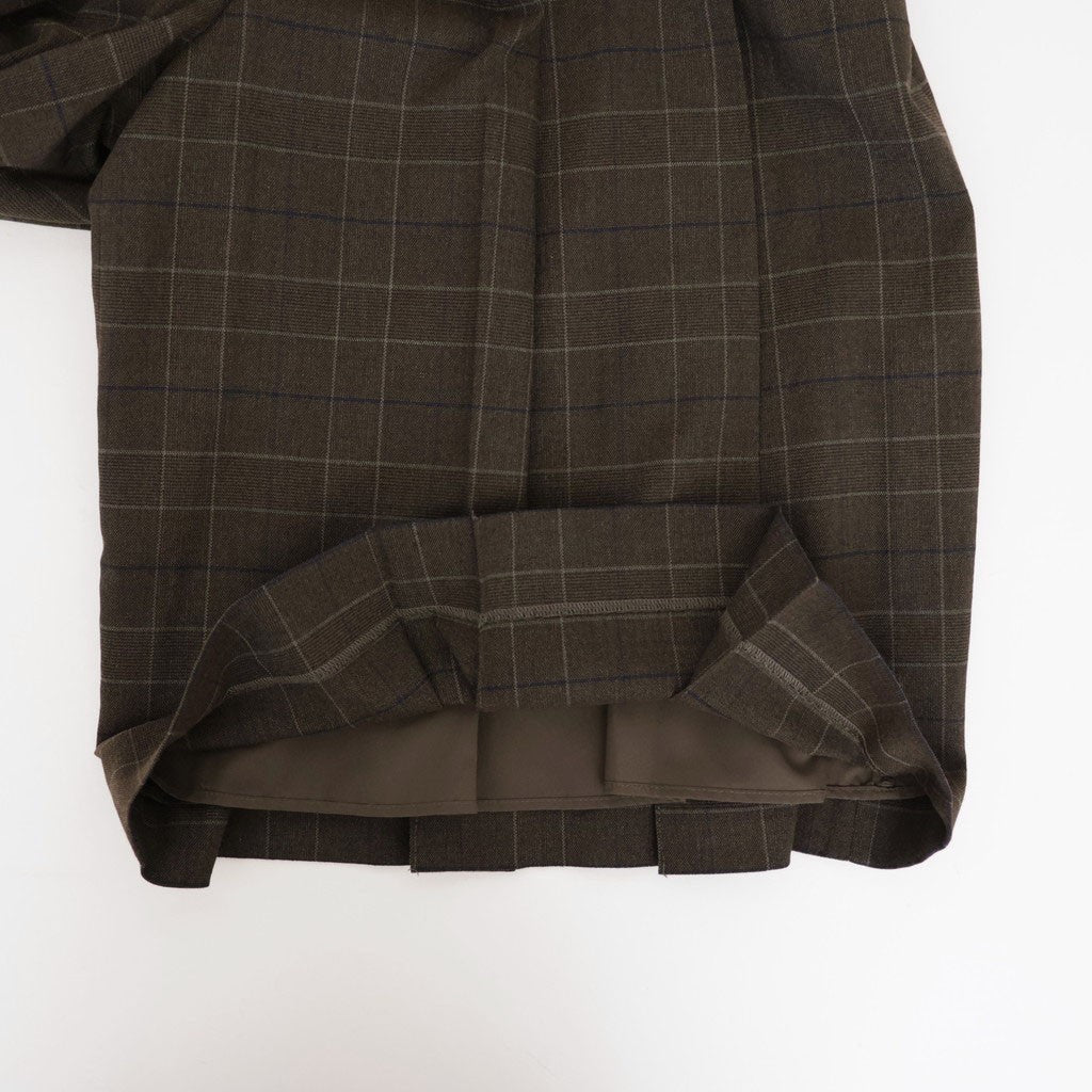 Pleats Bermuda Pants #MIX [12620707]
