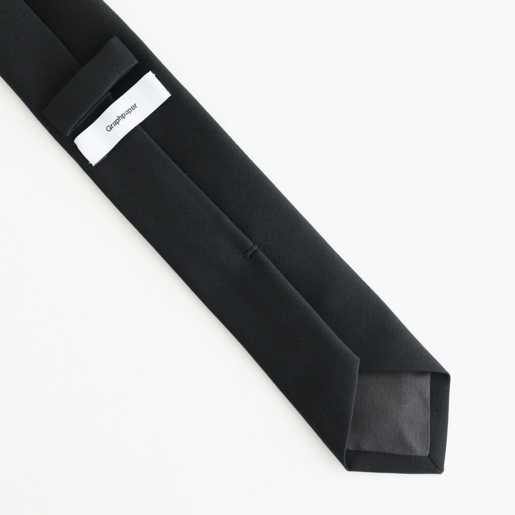 Scale Off Wool Necktie #BLACK [GU253-90178B]