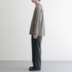 Habana Banded Slacks #Heather Charcoal [AOEFPT006]