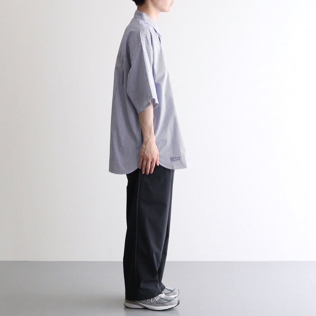 CORPORATE UNIFORM S/S SHIRT #BLUE STRIPE [FSC252-50009B]