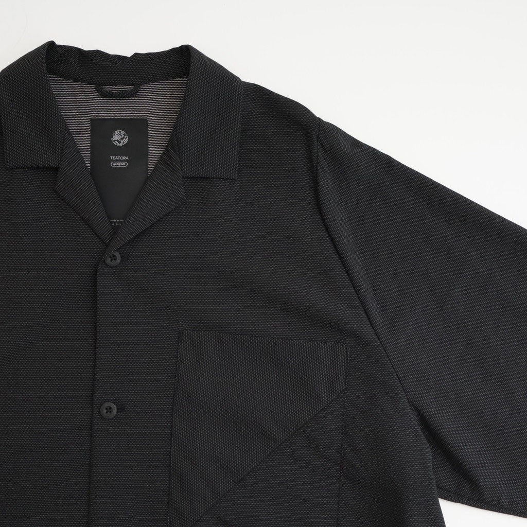 CAMBRIAN SHIRT GG #GRID BLACK [TT-CB-SHT-GG]