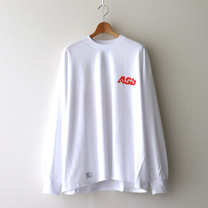 AS×FS CORPORATE L/S TEE “Asb” #WHITE [FSC243-70193AS]