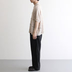 CROCHET KNIT SHIRT #IVORY [YK25SS001011S]