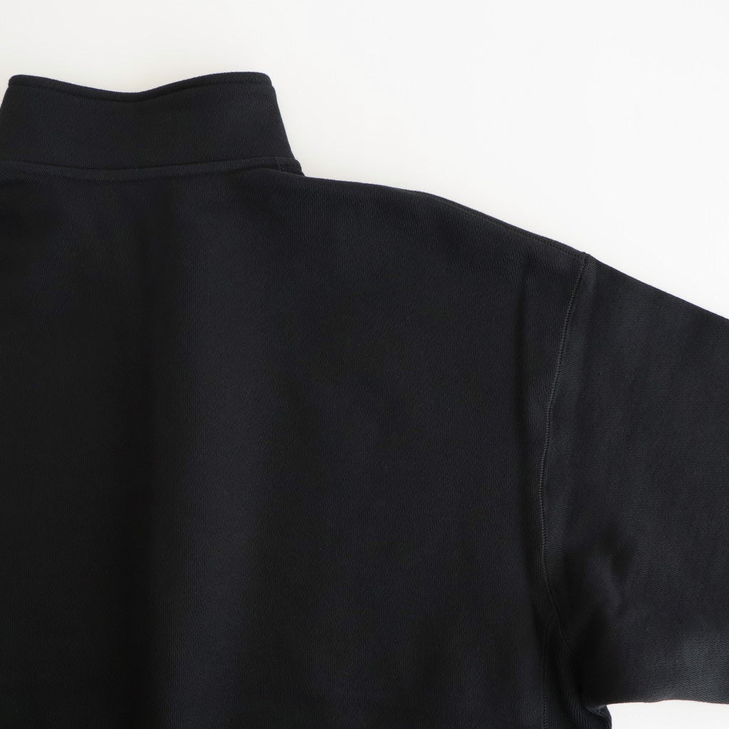 HEAVY OZ HALF ZIP PULLOVER #BLACK [FSC253-70238B]