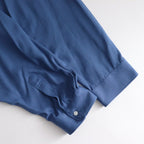 SIDOGRAS Twill Viscose Oversized Sleeping Shirt #BLUE [GM244-50014B]